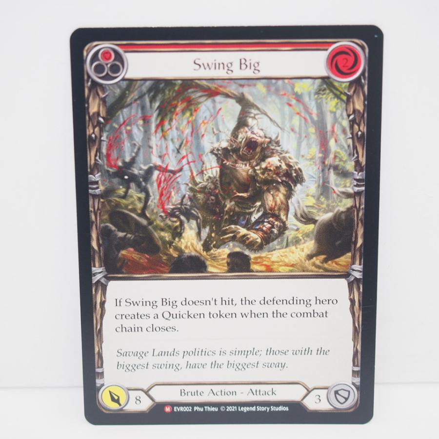 FLESH AND BLOOD Swing Big M EVR002 トレカ ∴WU4447 : スリフト