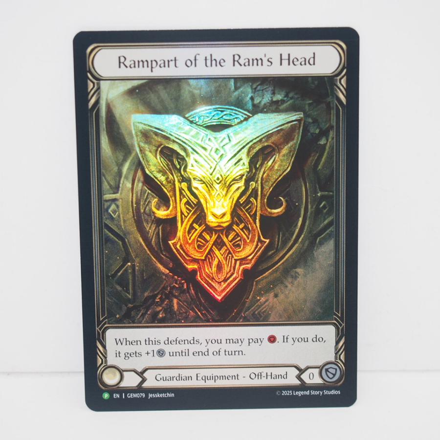 Rampart of the Ram's Head フレッシュアンドブラッド FLESH AND BLOOD Rampart of the Ram's Head L EN ELE203 Rainbow Foil