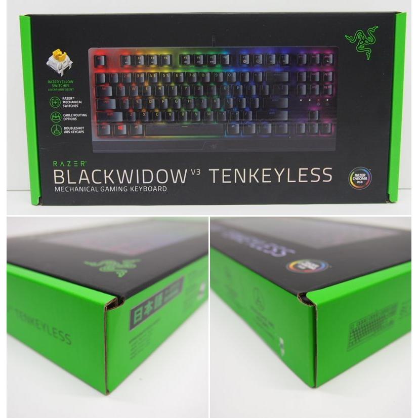 RAZER キーボード　BLACKWIDOW 新品未開封 Amazon.co.jp: Razer ゲーミングキーボード テンキーレス