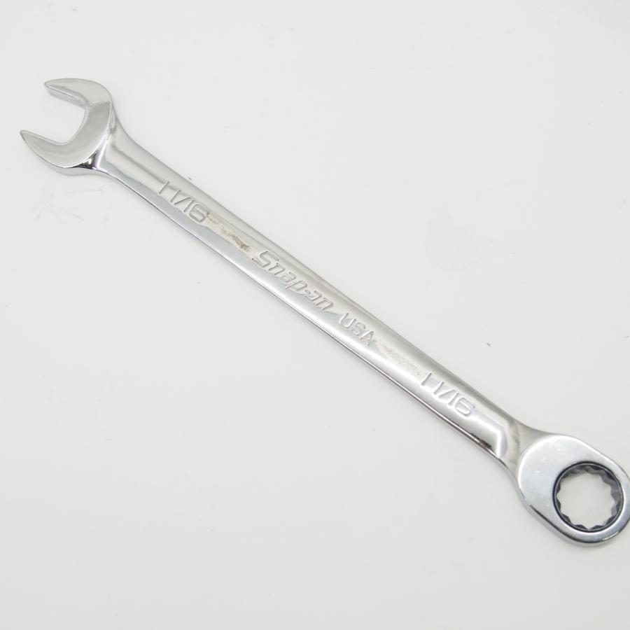 Snap-on スナップオン コンビネーションギアレンチ 11/16” 中古 Snap-on スナップオン コンビネーションギアレンチ 11/16” 中古