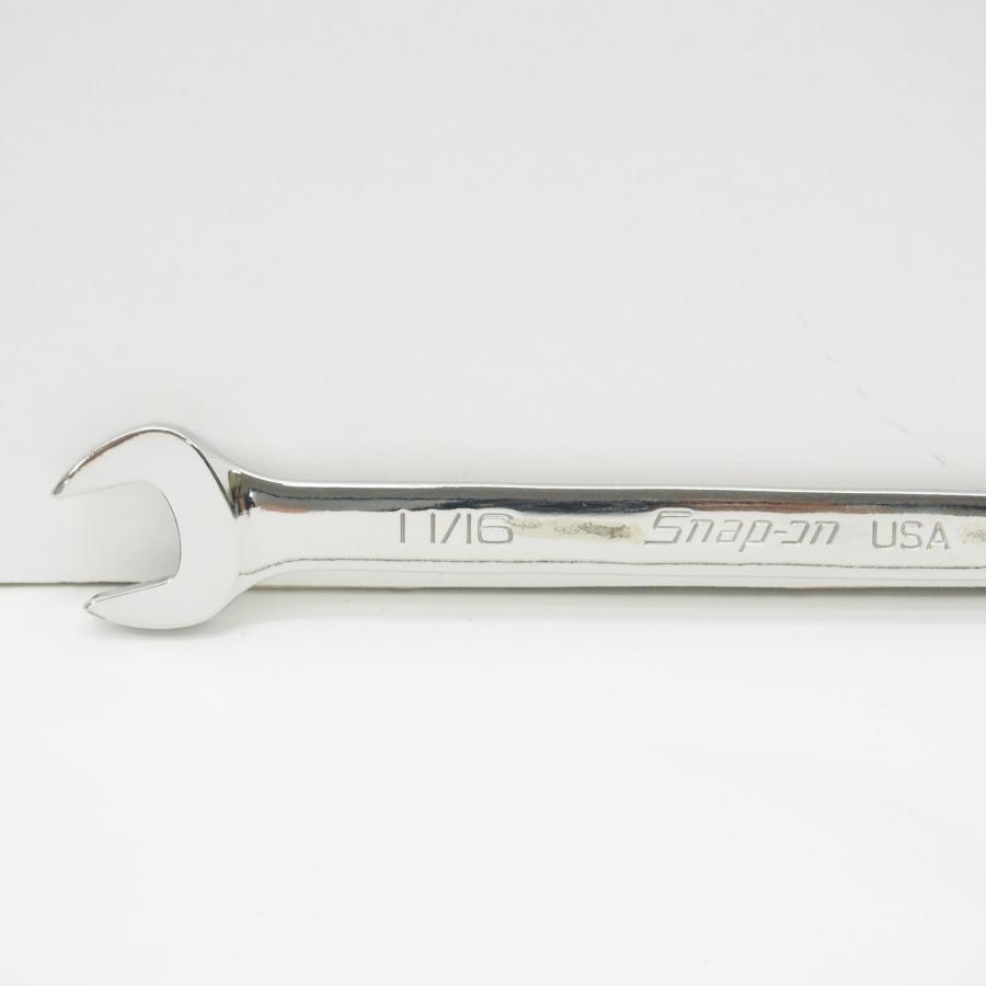 Snap-on スナップオン コンビネーションギアレンチ 11/16” 中古 Snap-on スナップオン コンビネーションギアレンチ 11/16” 中古