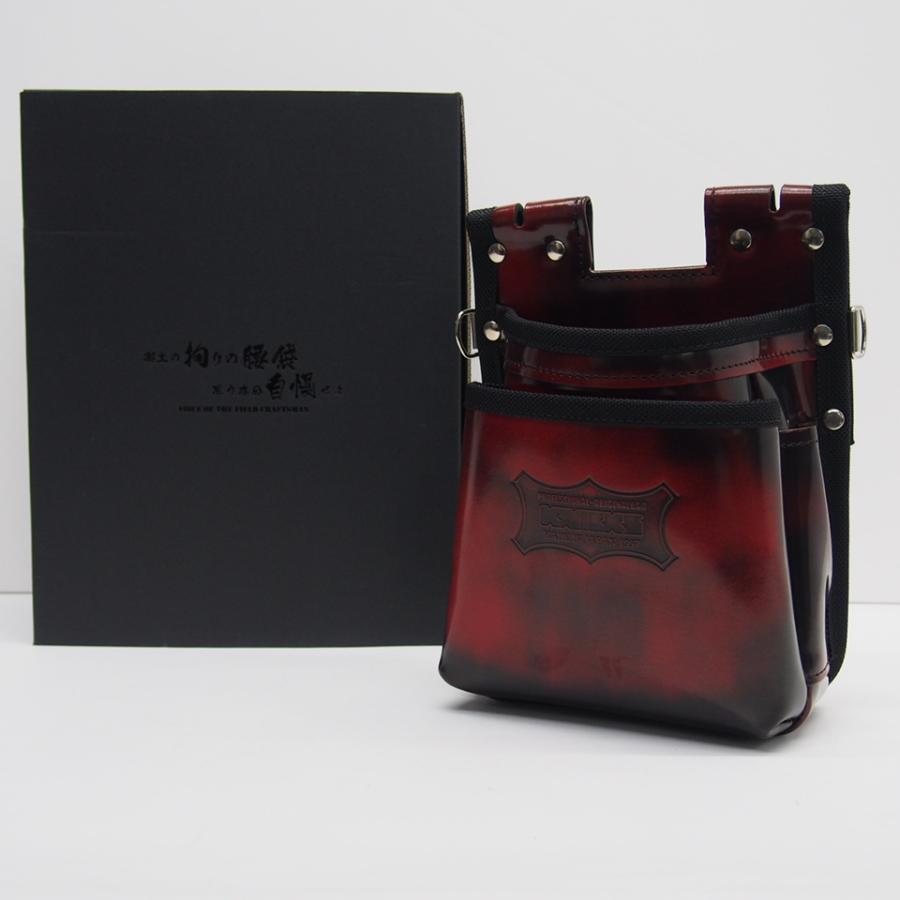 KNICKS ニックス 2段腰袋 アドバンガラス革 中古 ハンドツール KNICKS ニックス 2段腰袋 アドバンガラス革 中古 ハンドツール