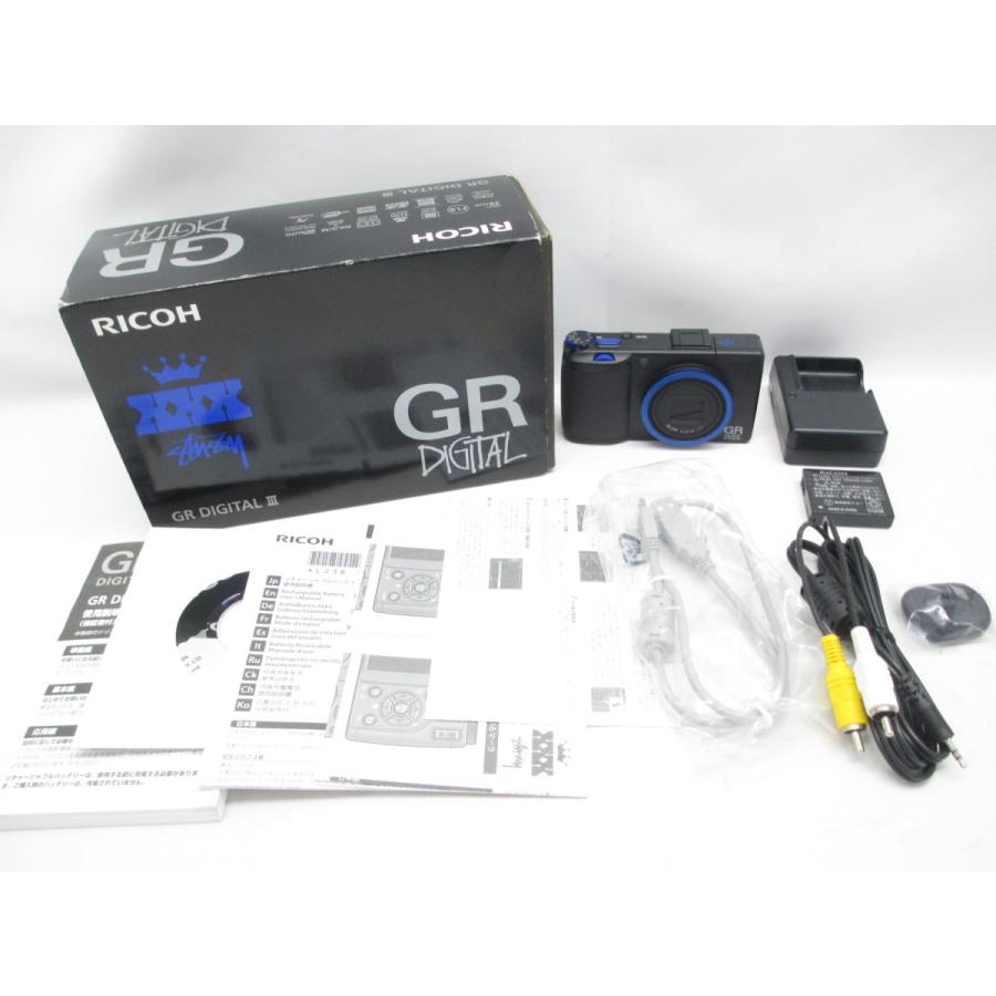 RICOH GR リコー DIGITAL III STUSSY ステューシー 500台限定 RICOH GR リコー DIGITAL III STUSSY ステューシー 500台限定