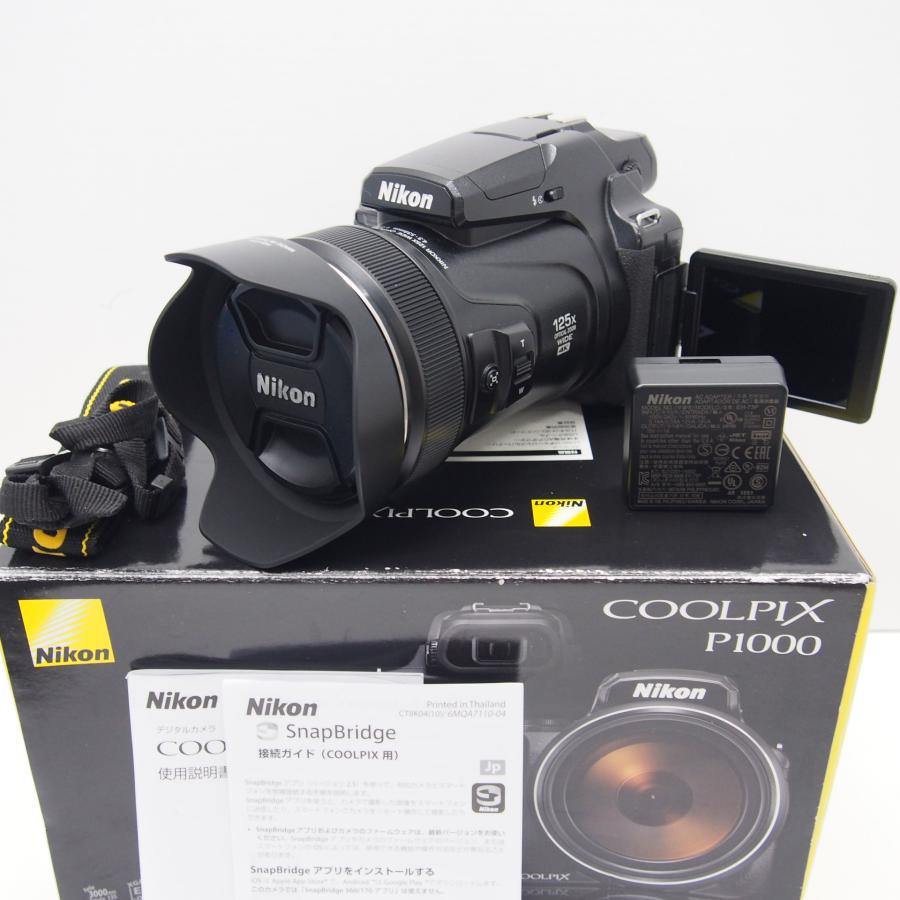 COOLPIX P Nikon ニコン P1000 ブラック 中古 デジタルカメラ COOLPIX P Nikon ニコン P1000 ブラック 中古 デジタルカメラ