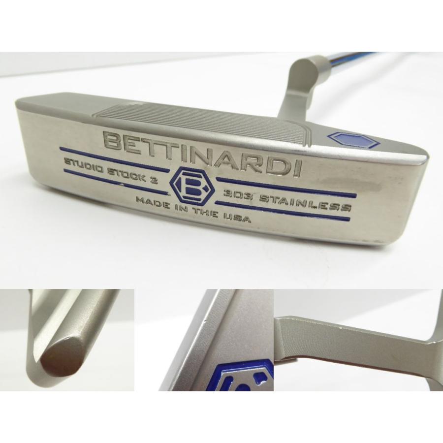 ベティナルディ BETTINARDI STUDIO STOCK 2 303 STAINLESS 34インチ