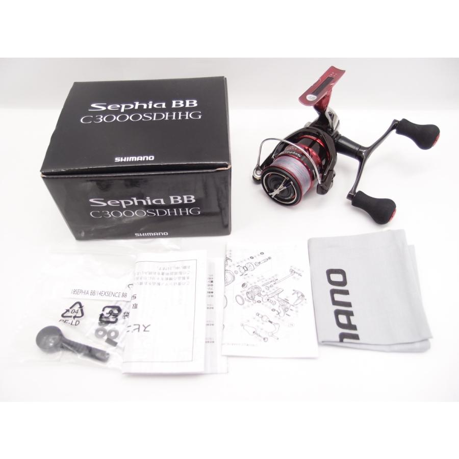 18Sephia BB C3000SDHHG リール 18 セフィア BB C3000SDHHGのスペック | 釣りクラウド