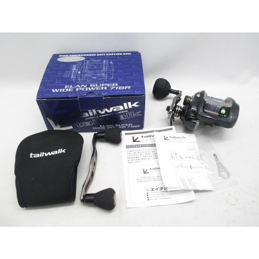 テイルウォーク Tailwalk Elan Super Wide Power 71br ベイトリール 中古 Ws345 A 125 Ws345 21 スリフト 通販 Yahoo ショッピング