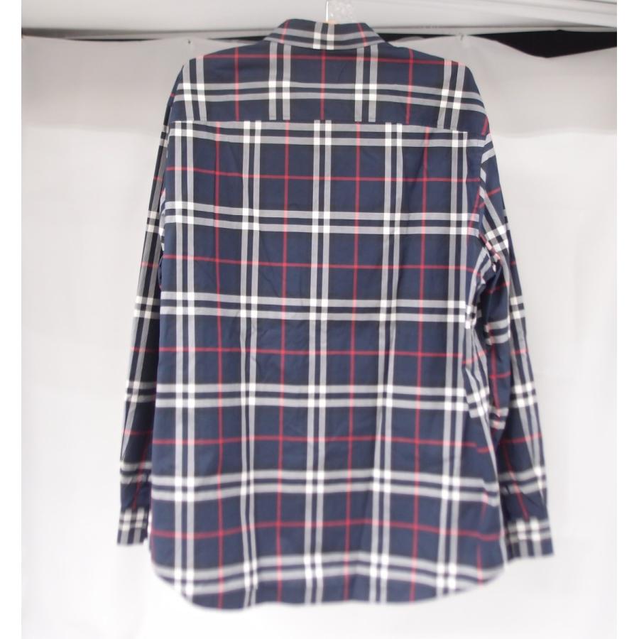 BURBERRY（バーバリー） ノバチェック 長袖シャツ NAVY-IP-CHECK