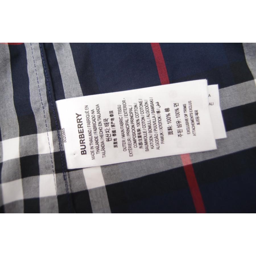 BURBERRY（バーバリー） ノバチェック 長袖シャツ NAVY-IP-CHECK
