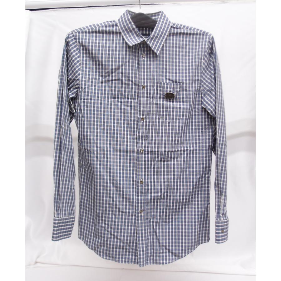DSQUARED2 ディースクエアード チェックシャツL/S SIZE:46 メンズ 