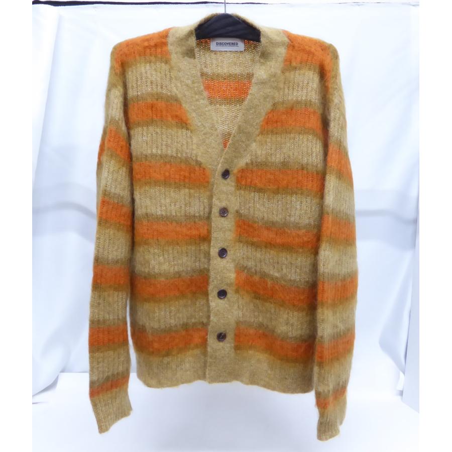 DISCOVERED（ディスカバード） DISCOVERED MOHAIR BORDER KNIT 