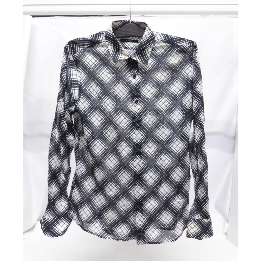 グッチ GUCCI S／Sシャツ GUCCI（グッチ） GUCCI L/S シャツ 表記:43/17 △WF2288 : スリフト