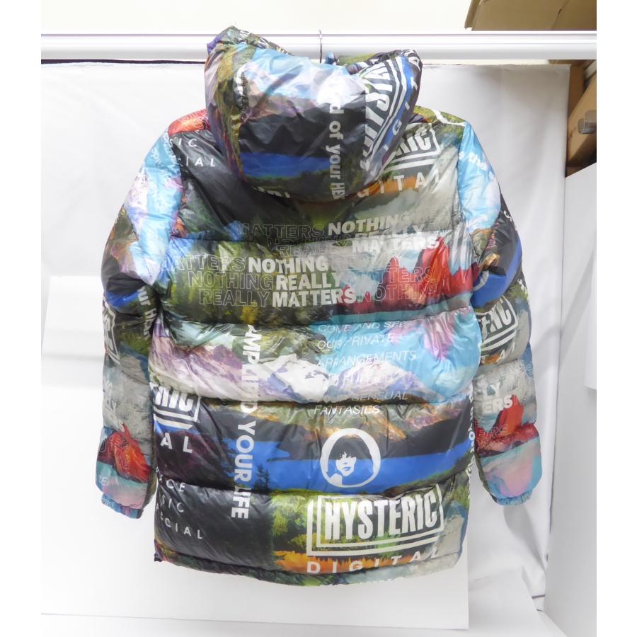 HYSTERIC GLAMOUR ヒステリックグラマー マルチカラー ダウン HYSTERIC GLAMOUR ヒステリックグラマー マルチカラー ダウン
