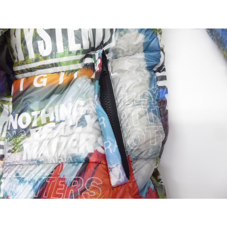 HYSTERIC GLAMOUR ヒステリックグラマー マルチカラー ダウン HYSTERIC GLAMOUR ヒステリックグラマー マルチカラー ダウン