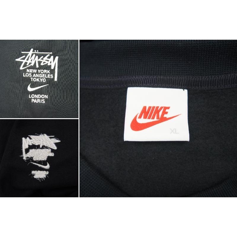 STUSSY × NIKE 厚手トレーナー SIZE:XL 中古 衣類∴WF2297｜thrift-webshop｜05