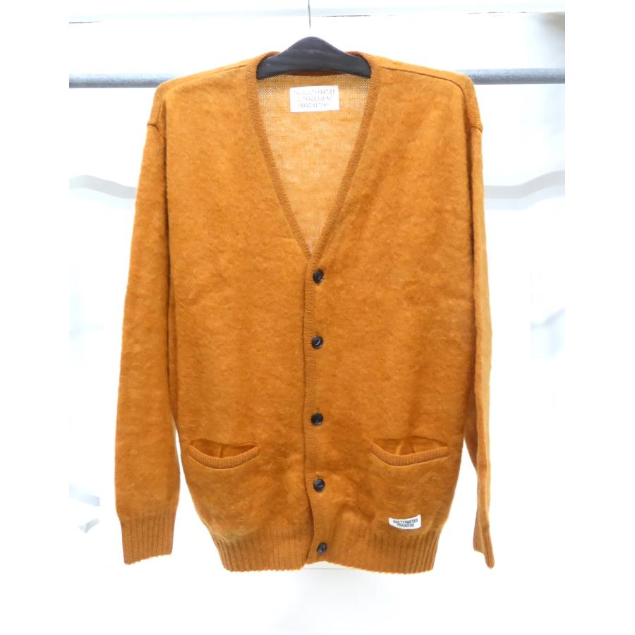 【希少 入手困難】ワコマリア　モヘア　カーディガン　ブラウン　サイズXL 希少 入手困難】ワコマリア モヘア カーディガン ブラウン サイズXL