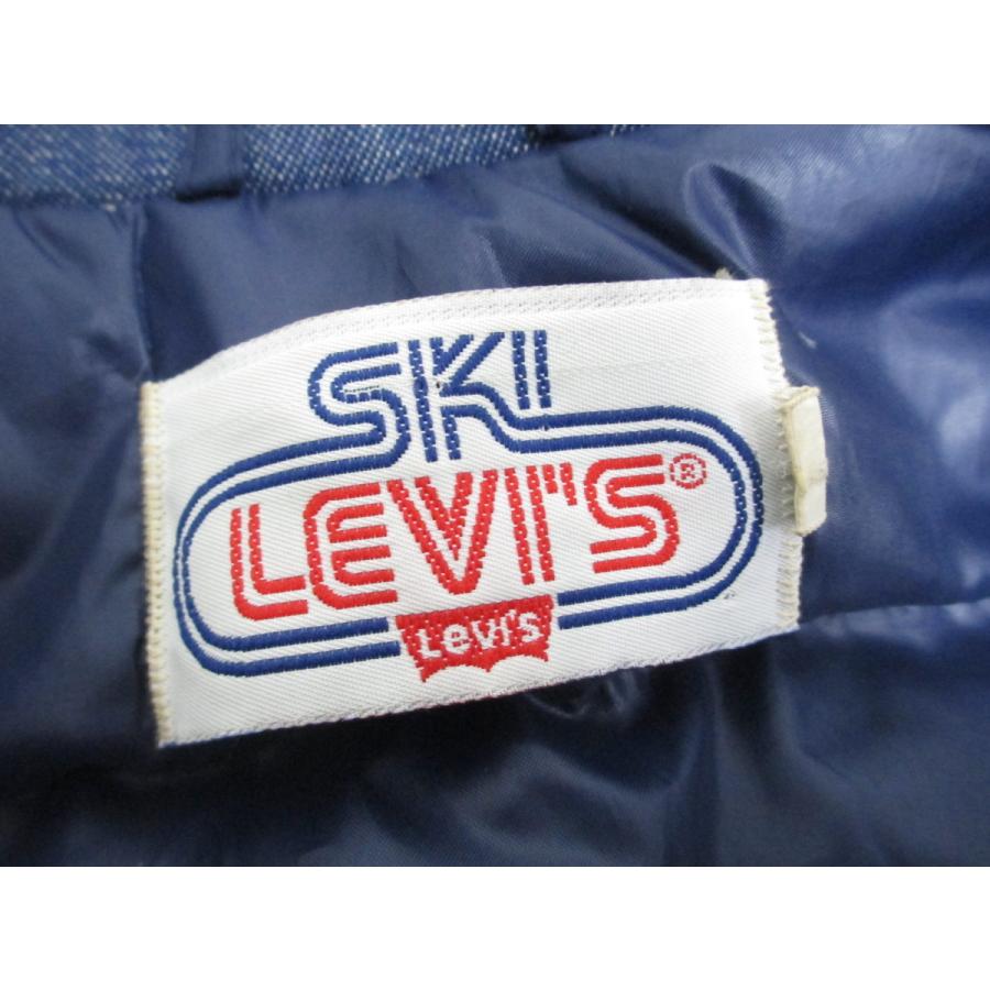 SKI Levi's スキー リーバイス ヴィンテージ デニムダウンベスト SIZE:不明 中古 メンズ ∴WF1644