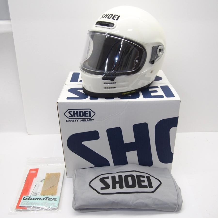 SHOEI Glamster フルフェイスヘルメット　Mサイズ SHOEIヘルメット「Glamster ブラック」 フィッティングチケット付き