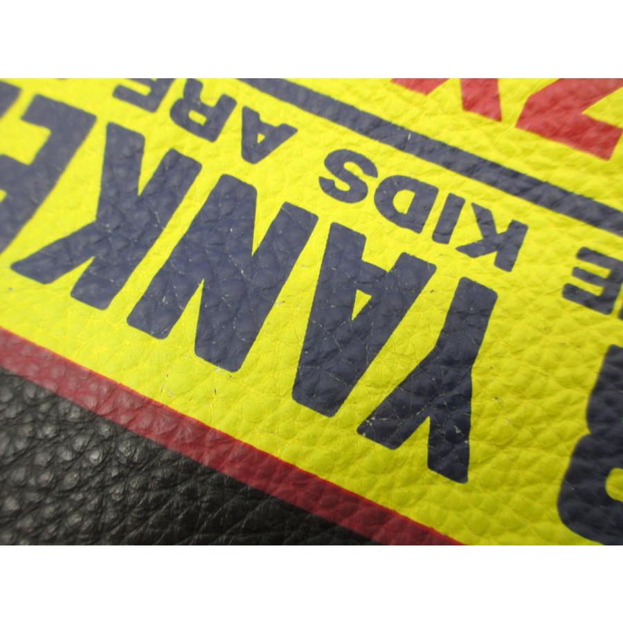 HYSTERIC GLAMOUR X-girl ブラック コラボ レザートートバッグ 鞄 中古  