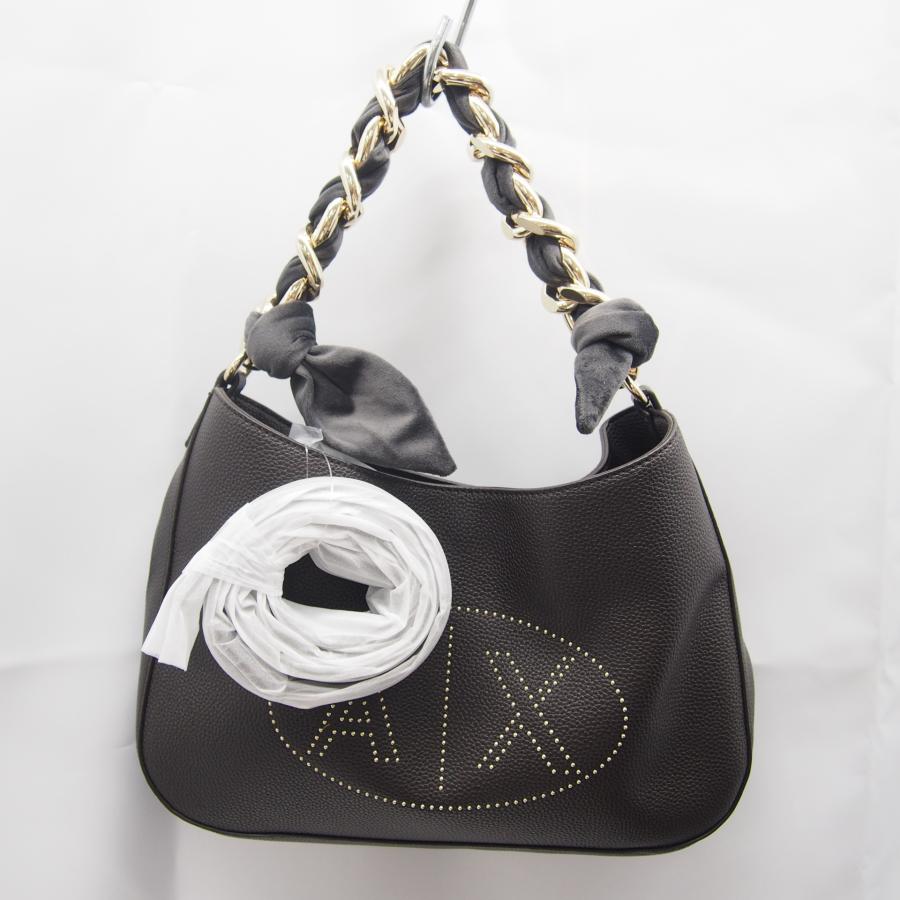 美品 ARMANI EXCHANGE アルマーニ エクスチェンジ ロゴスタッズ 
