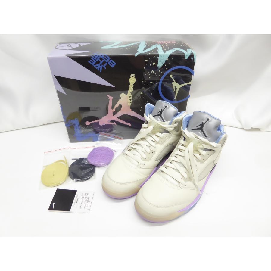 NIKE × DJ Khaled AIR JORDAN 5 RETRO SP Sail DV4982-175 27.5cm 