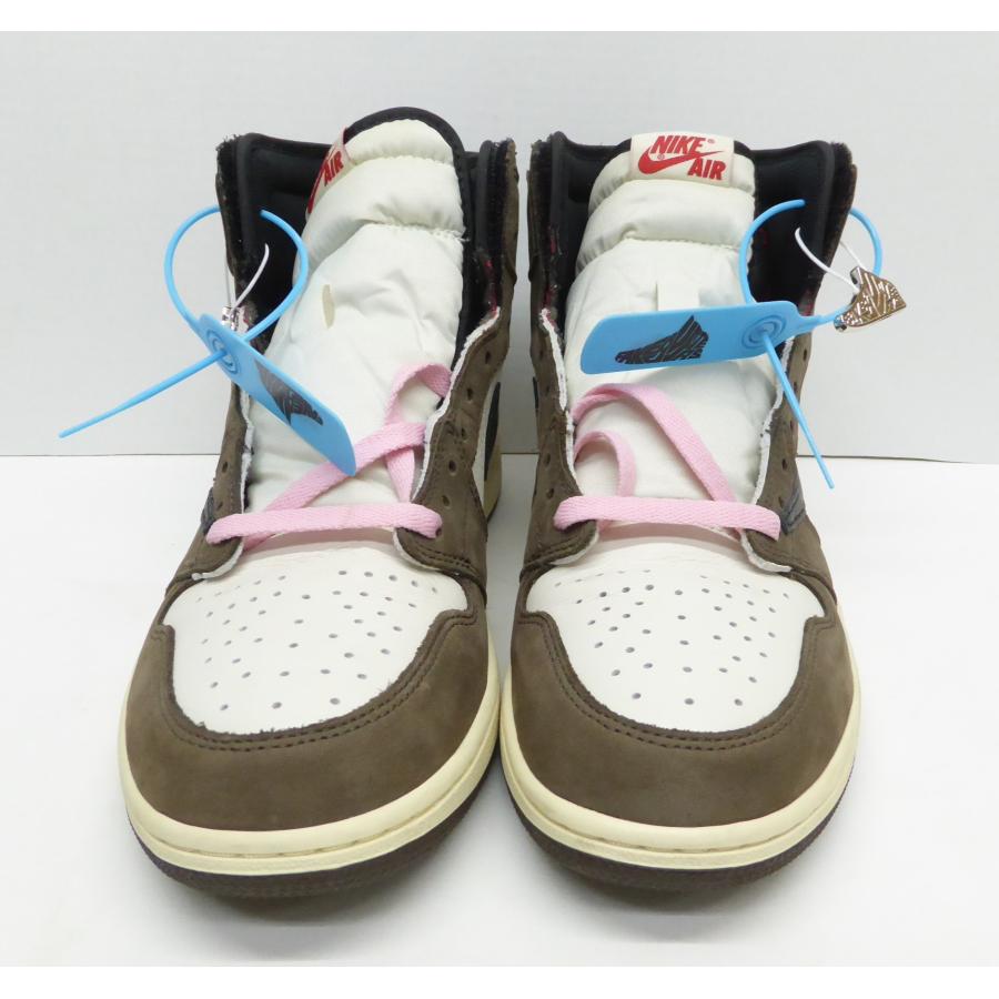 NIKE AIR JORDAN 1 RETRO HIGH OG TS SP CD4487-100 Sail Dark Mocha 28.5cm  鑑定書付 靴 スニーカー △WT2611