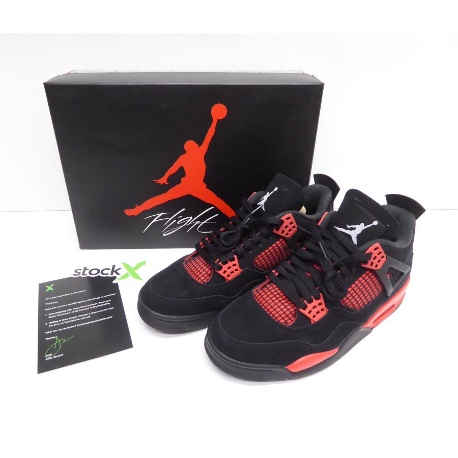 NIKE AIR JORDAN 4 RETRO RED THUNDER/CRIMSON CT8527-016 size27.0cm 