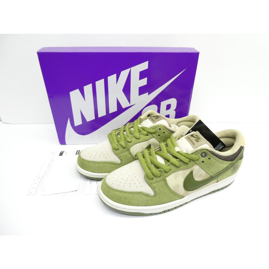 ナイキ NIKE SB × YUTO HORIGOME DUNK LOW PRO Matcha HB8022-300 size:27.5cm スニーカー 靴 △WT3999 の商品画像