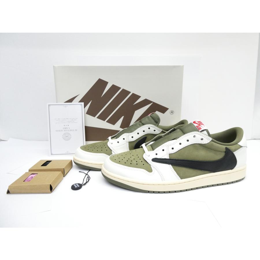 NIKE（ナイキ） × Travis Scott AIR JORDAN 1 LOW OG SP Reverse Olive 
