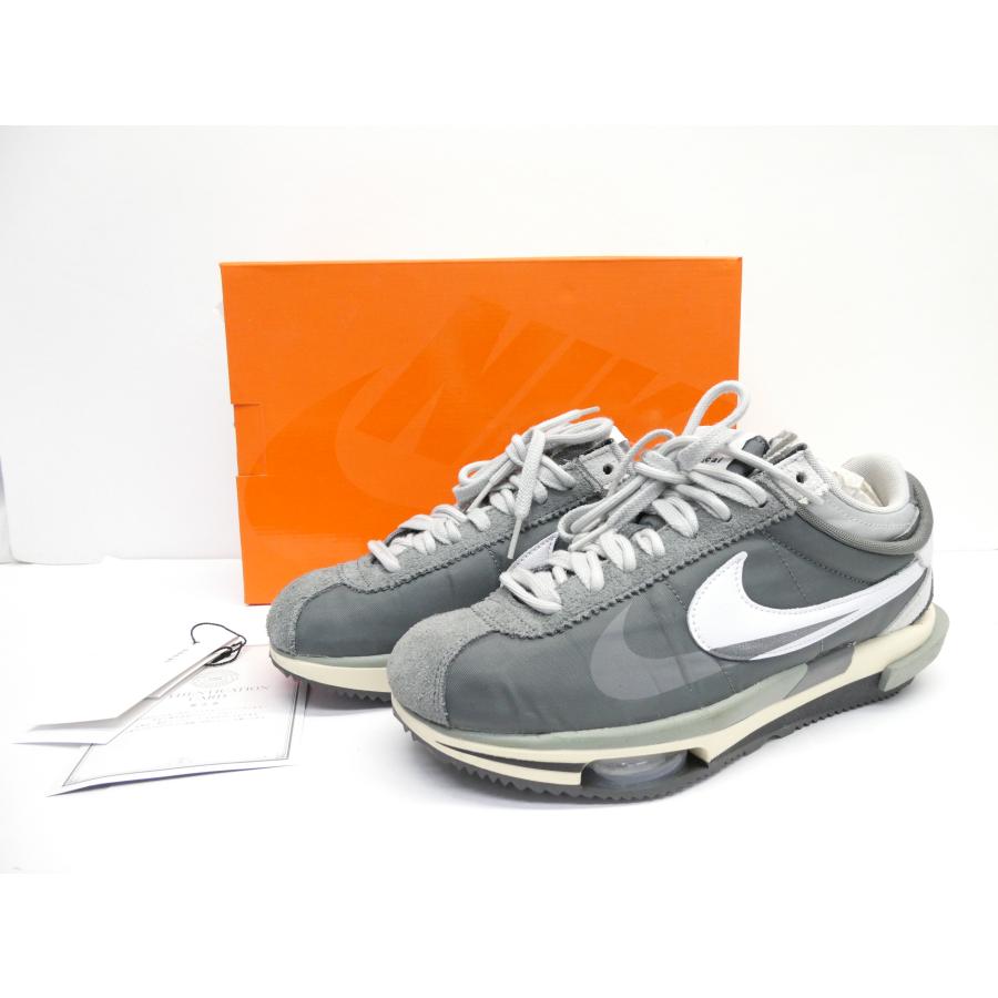 NIKE（ナイキ） × sacai ZOOM CORTEZ SP Iron Grey DQ0581-001 size 