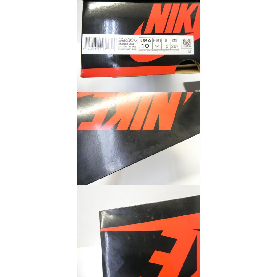 NIKE（ナイキ） 未使用 NIKE AIR JORDAN 1 RETRO HIGH OG Patent Bred