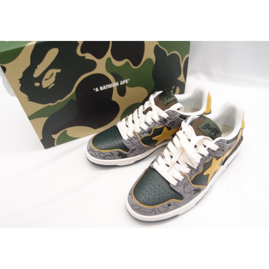 A BATHING APE BAPE アベイシングエイプ SK8 STA -GREEN- SIZE:27cm  