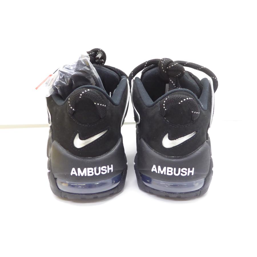 NIKE 未使用 ナイキ × AMBUSH AIR MORE UPTEMPO LOW SP Black and 