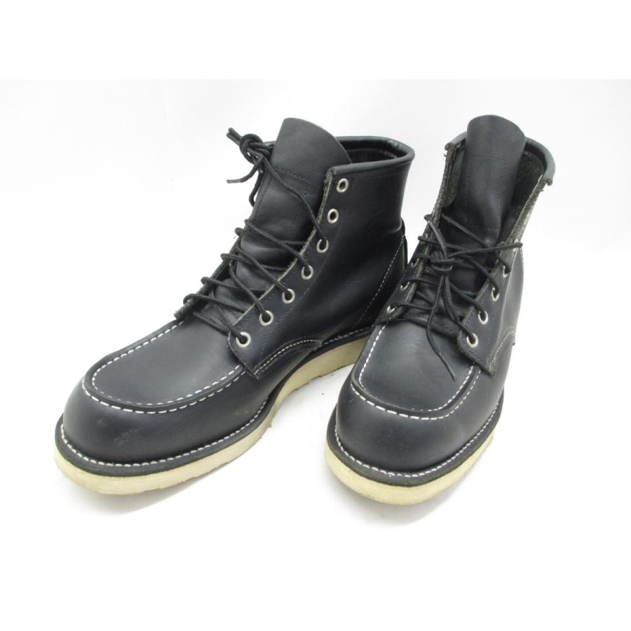 REDWING レッドウィング 8130 6inch MOC TOE ブラック SIZE:28cm 