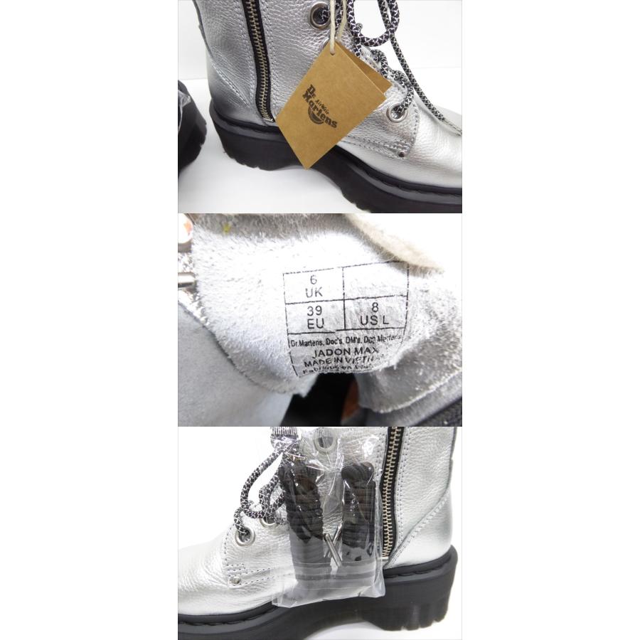 Dr.Martens ドクターマーチン Jadon Max Silver ブーツ UK6 Dr.Martens ドクターマーチン Jadon Max Silver ブーツ UK6