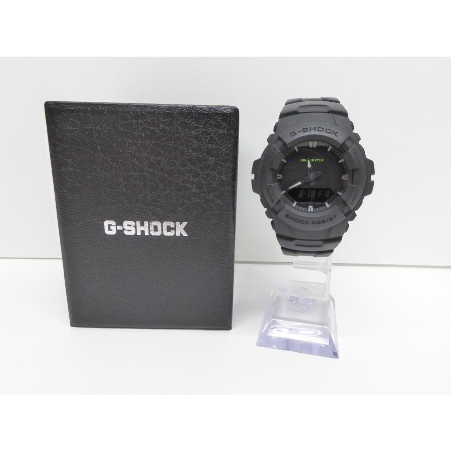 CASIO カシオ G-SHOCK G-100 KINASHI CYCLE ブラック クォーツ 腕時計  