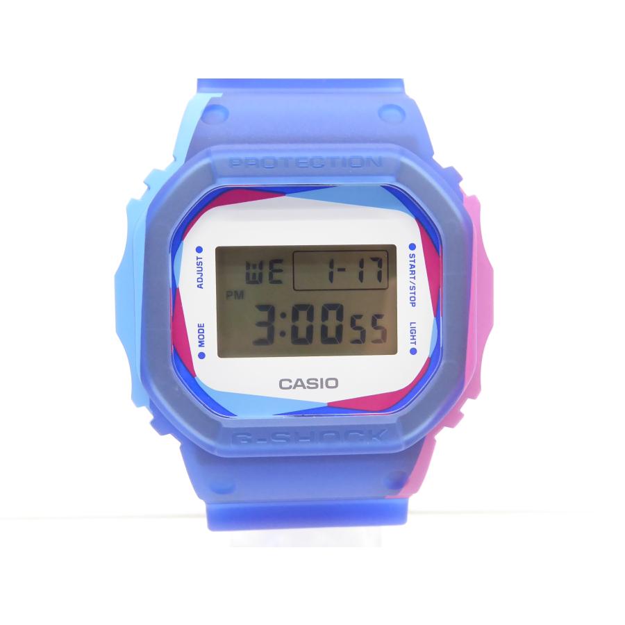 CASIO カシオ G-SHOCK DWE-5600PR クォーツ 替ベルト/箱/取説付き 腕時計 △WA5907｜thrift-webshop｜02