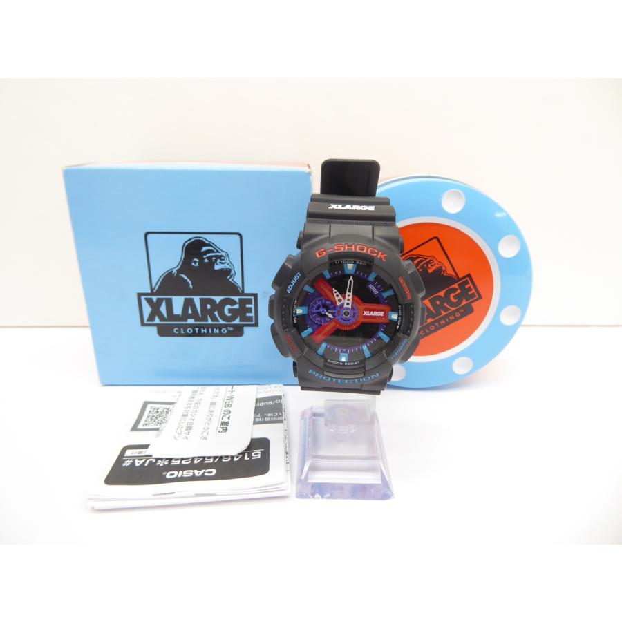 G-SHOCK CASIO カシオ GA-110XLA X-LARGEコラボ 30th 腕時計 △WA6181 