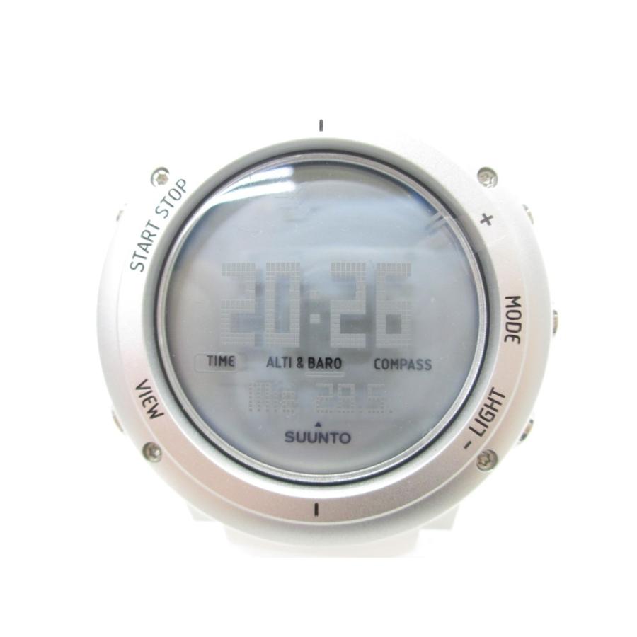 未使用 スント SUUNTO 腕時計 コア s018735000 ピュアホワイト SUUNTO CORE ALU PURE WHITE S018735000 腕時計 中古 ∴WA3369