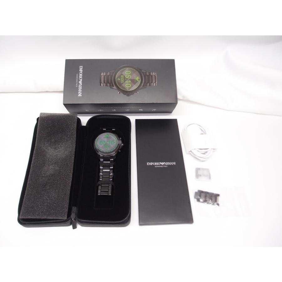 EMPORIO ARMANI 美品 エンポリオアルマーニ スマートウォッチ ART5002  