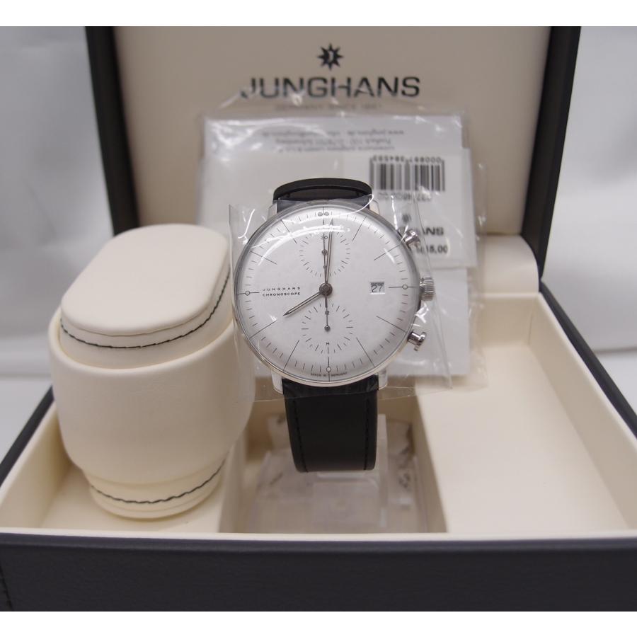 未使用 JUNGHANS MAX BILL ユンハンス クロノスコープ オートマチック 