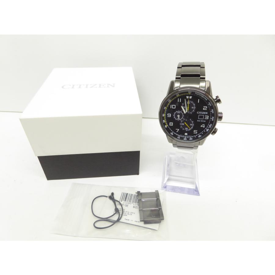 CITIZEN シチズン CA0687-58E エコドライブ クロノグラフ 腕時計 