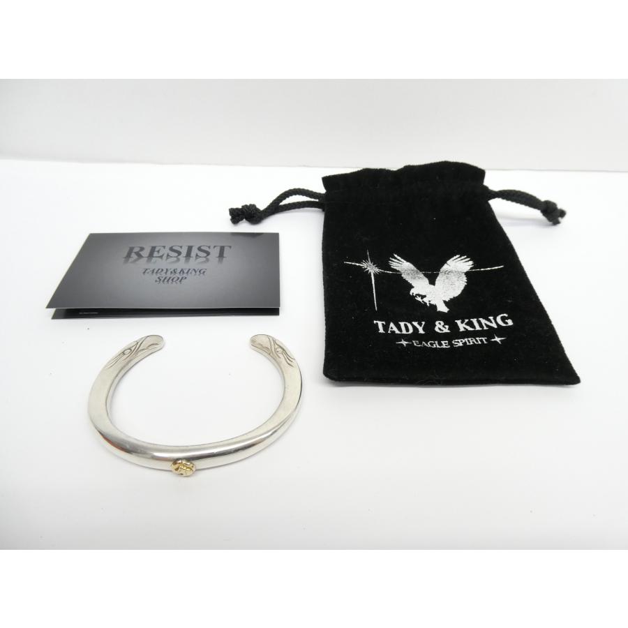 tady&king タディアンドキング バングル silver k18 Mサイズ 楽天市場