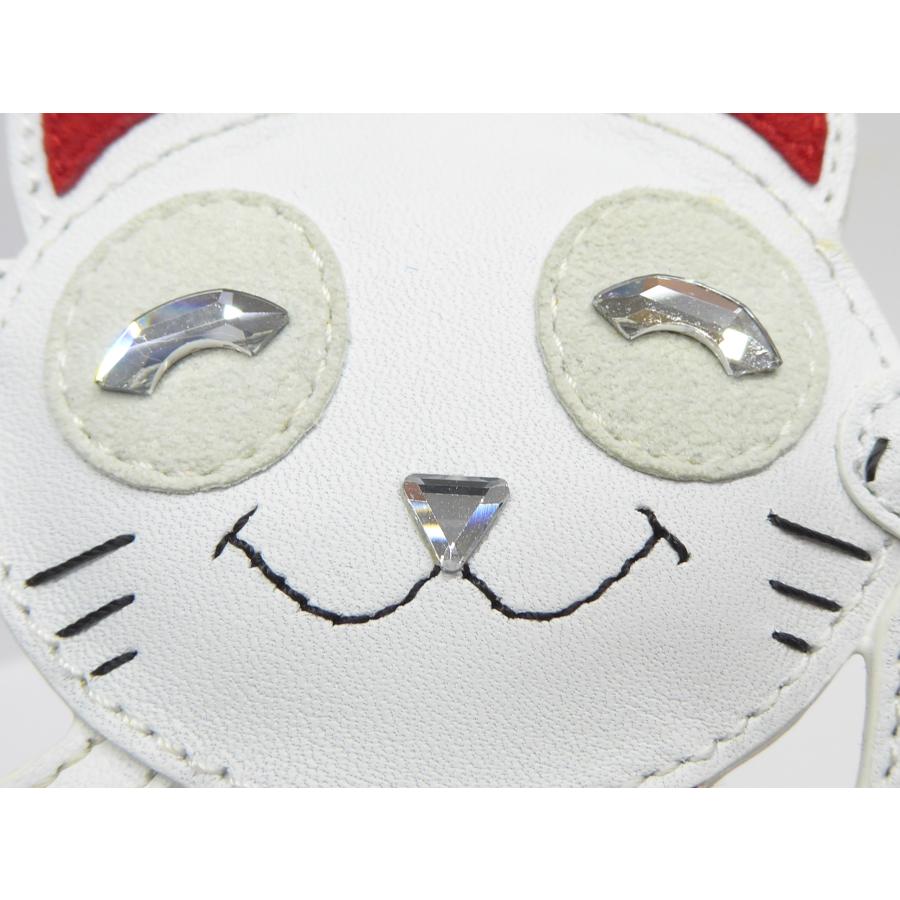SWAROVSKI スワロフスキー 招き猫チャーム キーホルダー SWAROVSKI スワロフスキー 招き猫チャーム キーホルダー