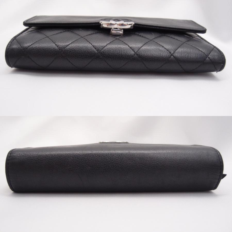 CHANEL シャネル マトラッセ フラップウォレット ハーフココ 長 CHANEL シャネル マトラッセ フラップウォレット ハーフココ 長
