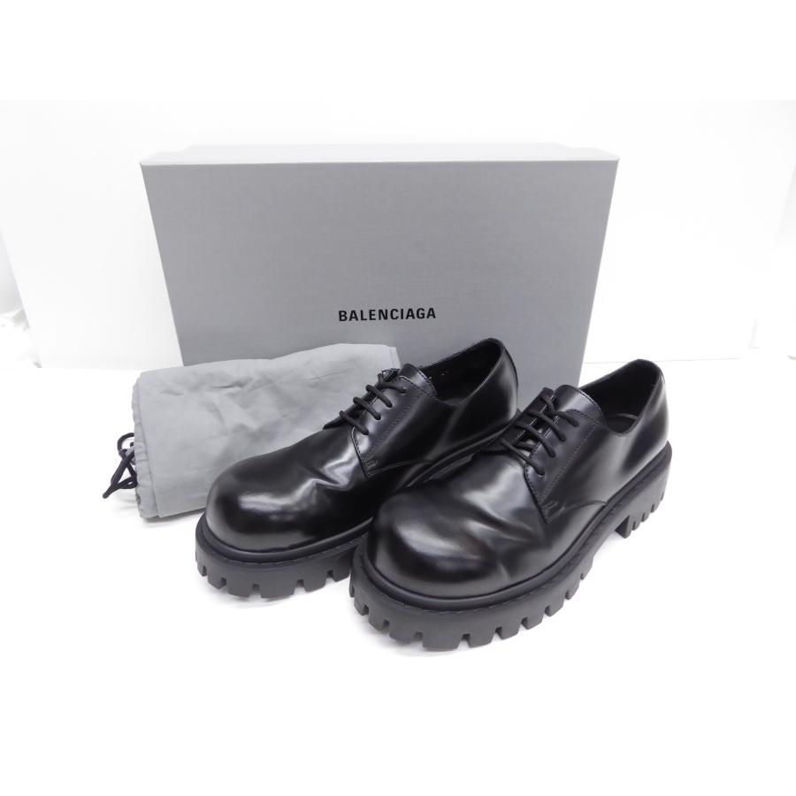 BALENCIAGA バレンシアガ ダービーシューズ ブラック メンズ BALENCIAGA バレンシアガ ダービーシューズ ブラック メンズ
