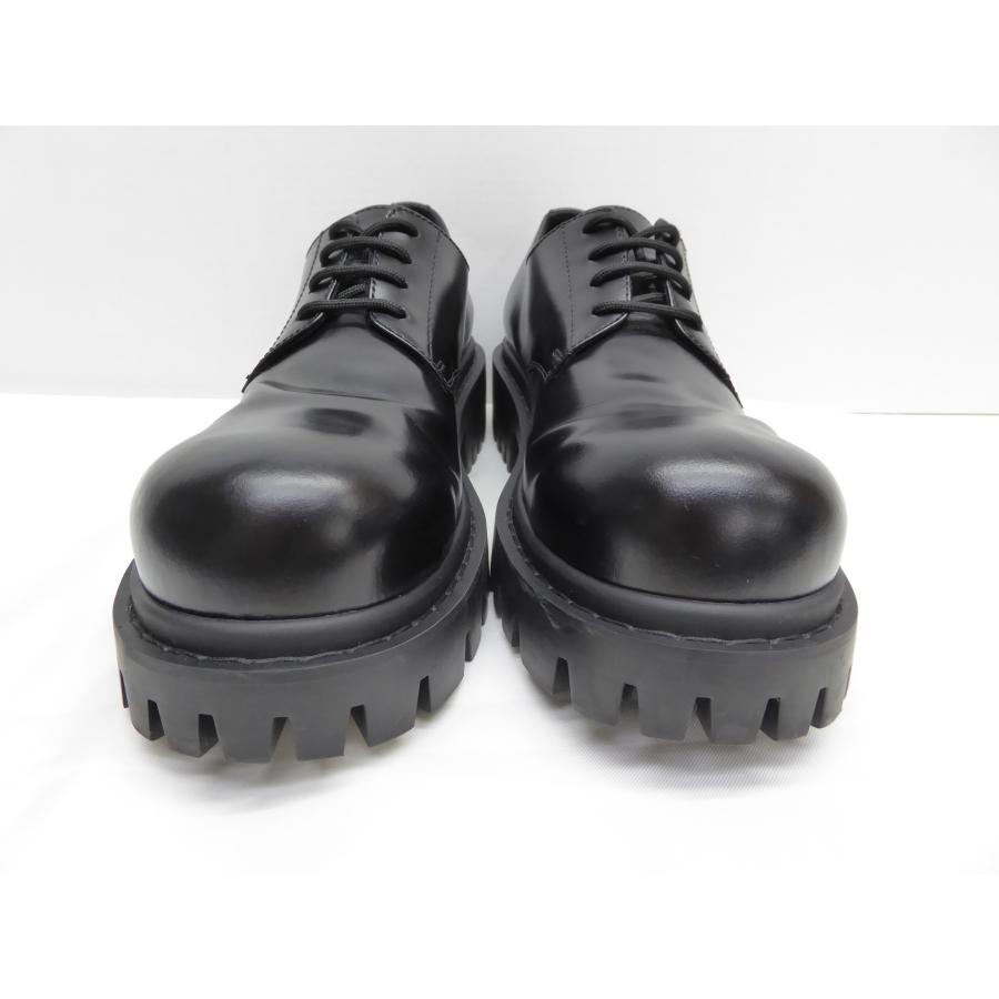 BALENCIAGA バレンシアガ ダービーシューズ ブラック メンズ BALENCIAGA バレンシアガ ダービーシューズ ブラック メンズ