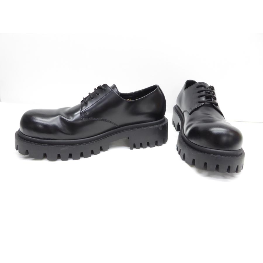 BALENCIAGA バレンシアガ ダービーシューズ ブラック メンズ BALENCIAGA バレンシアガ ダービーシューズ ブラック メンズ