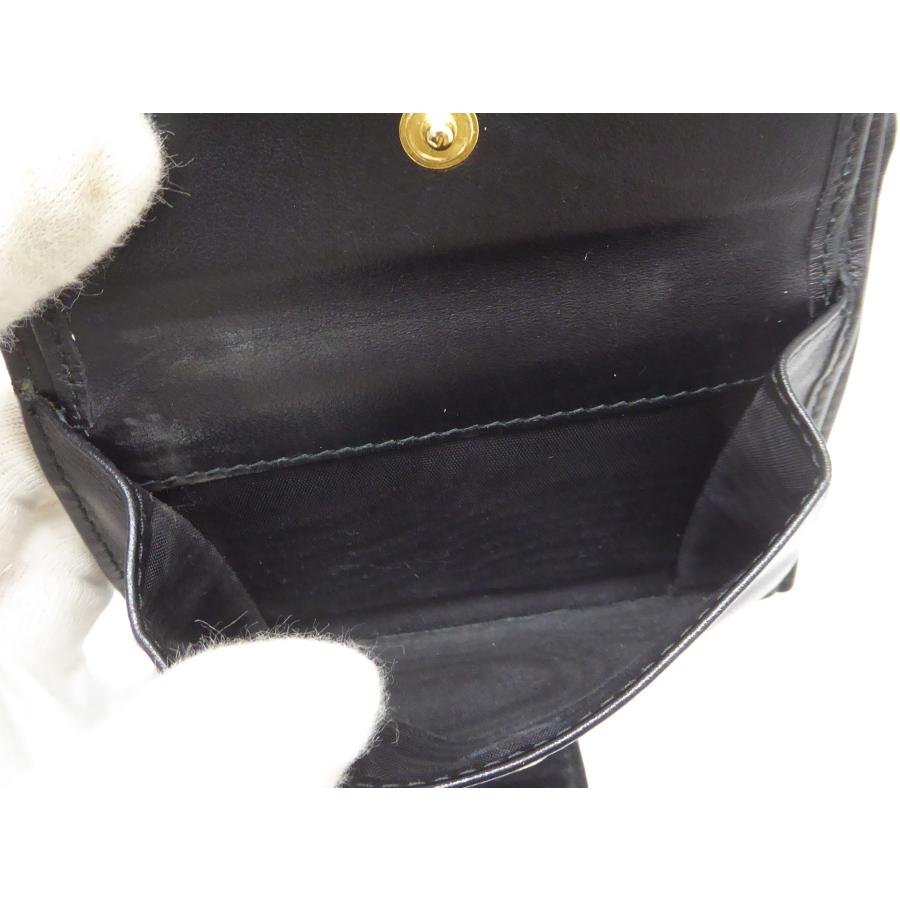 PRADA プラダ サフィアーノ トライアングル 二つ折り財布