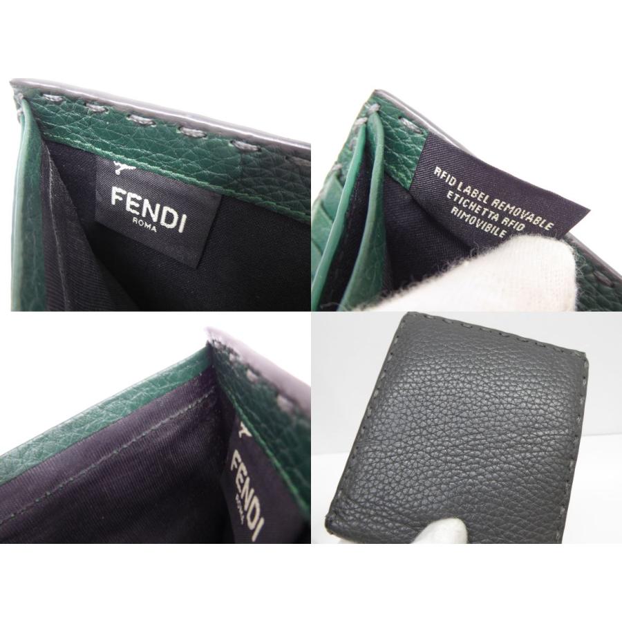 FENDI（フェンディ） セレリア 7M0193 二つ折り財布 △WP2054